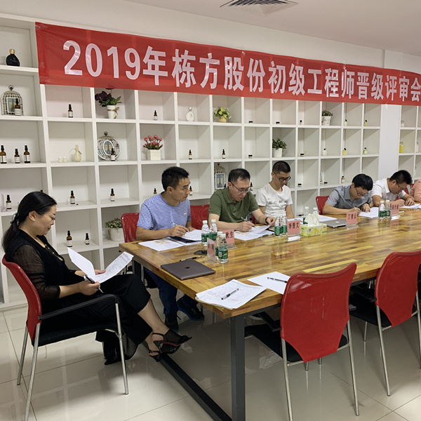 匠心筑夢，人才培養(yǎng)丨棟方股份2019初級工程師晉級評審會順利舉行